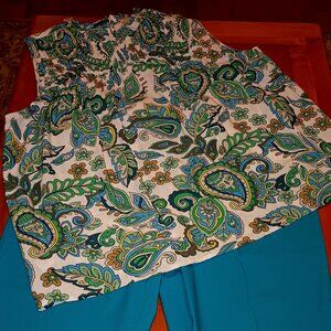 Loft Floral Paisley Women's Top